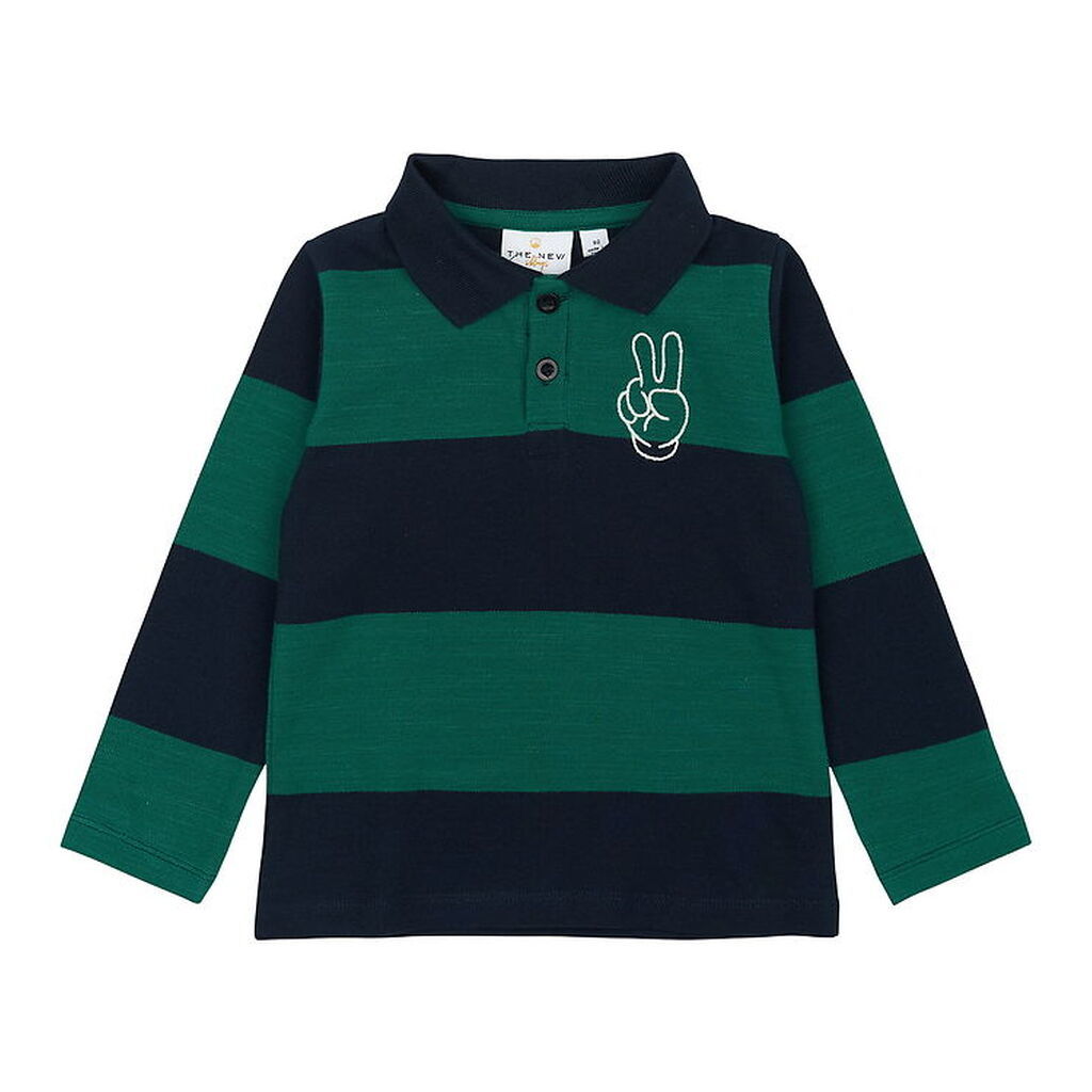 The New Polobluse - Piqué - TnstPinon - Navy Blazer Striped