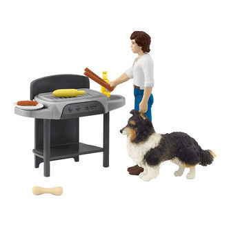 Schleich Grill-Eventyr Med Tom - 42754 - 12 Dele