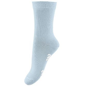 Fuzzies Strømper m. Antiskrid - Lyseblå