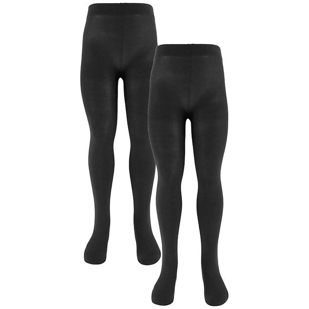 Kids Only Strømpebukser - 2-pak - KogSaga - Sort