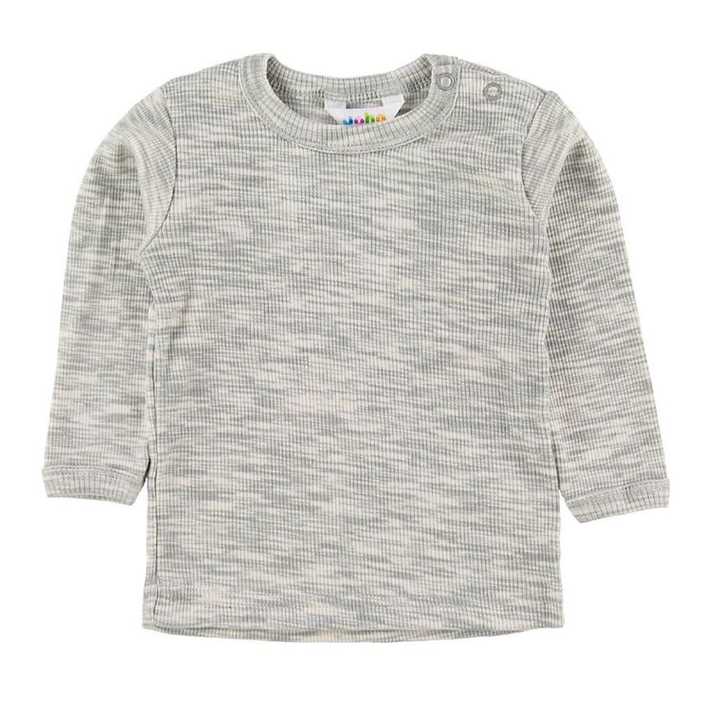 Joha Bluse - Gråmeleret