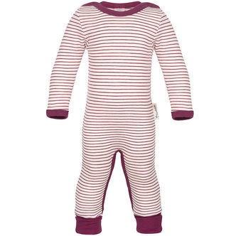 Engel Heldragt - Uld/Silke - Natural/Orchid