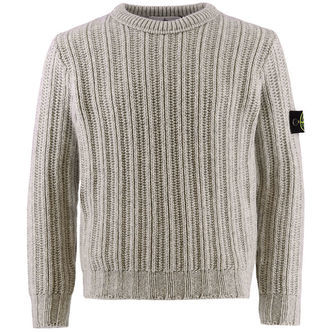 Stone Island Bluse - Uld/Viskose - Gråmeleret