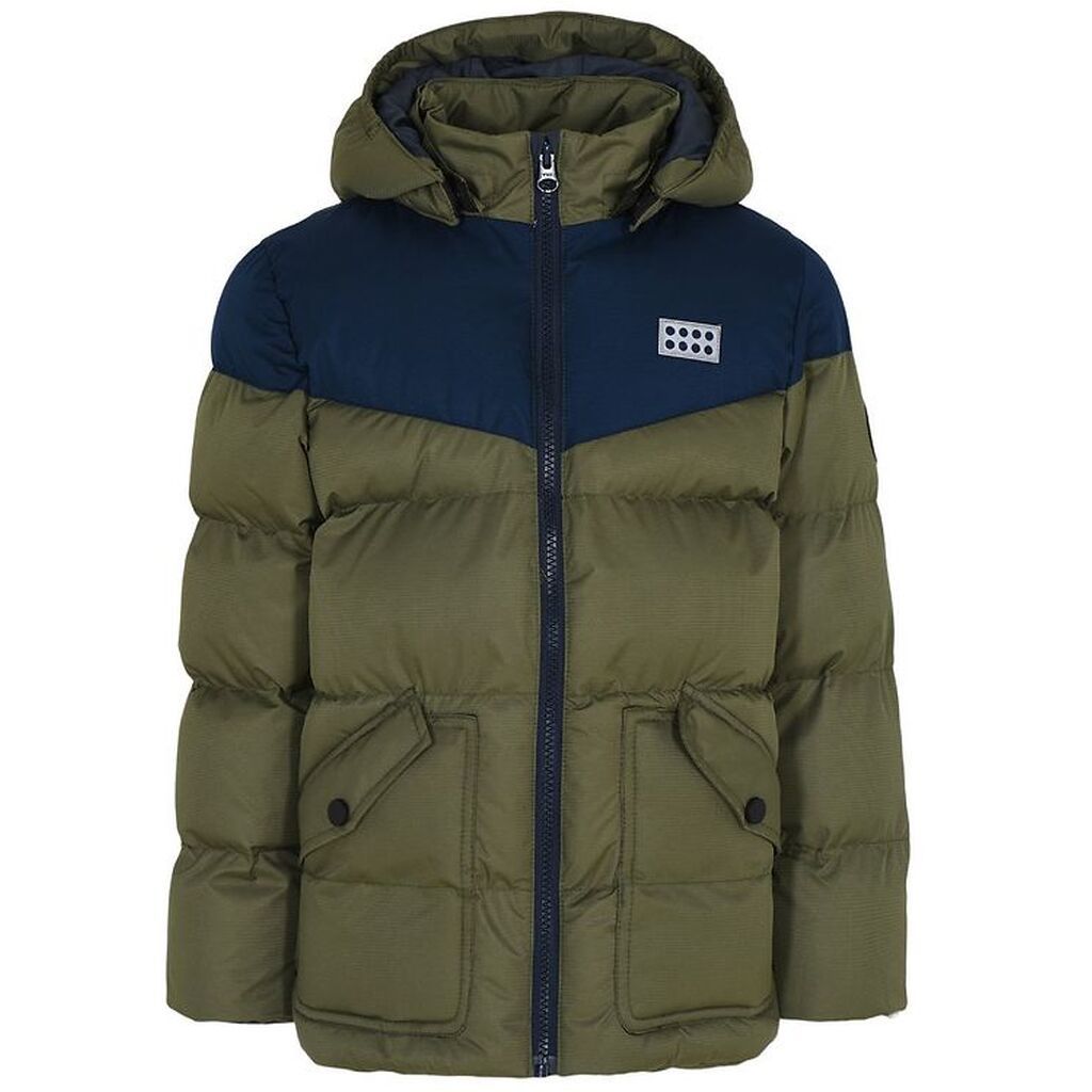 LEGOÂ® Wear Dynejakke - LWJebel - Dark Khaki