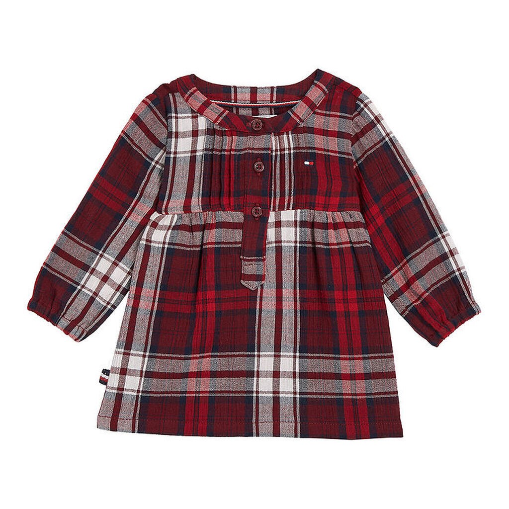 Tommy Hilfiger Kjole - Baby Tommy Tartan - Multi Check