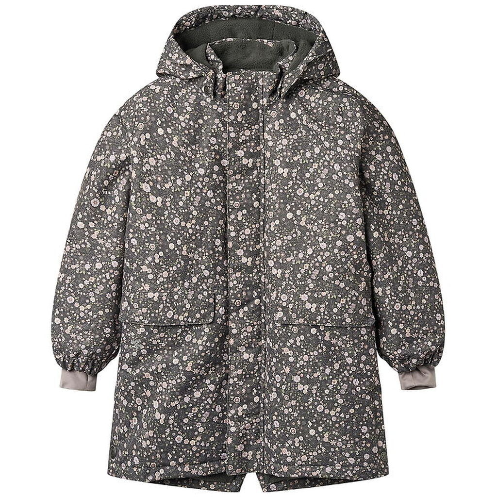 Wheat Vinterjakke - Jello - Black Sea Open Flowers