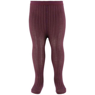 MP Strømpebukser - Rib - Grape Skin