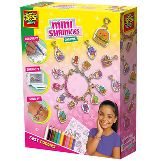 SES Creative Krympeplast - Mini Shrinkies - Lækre Snacks