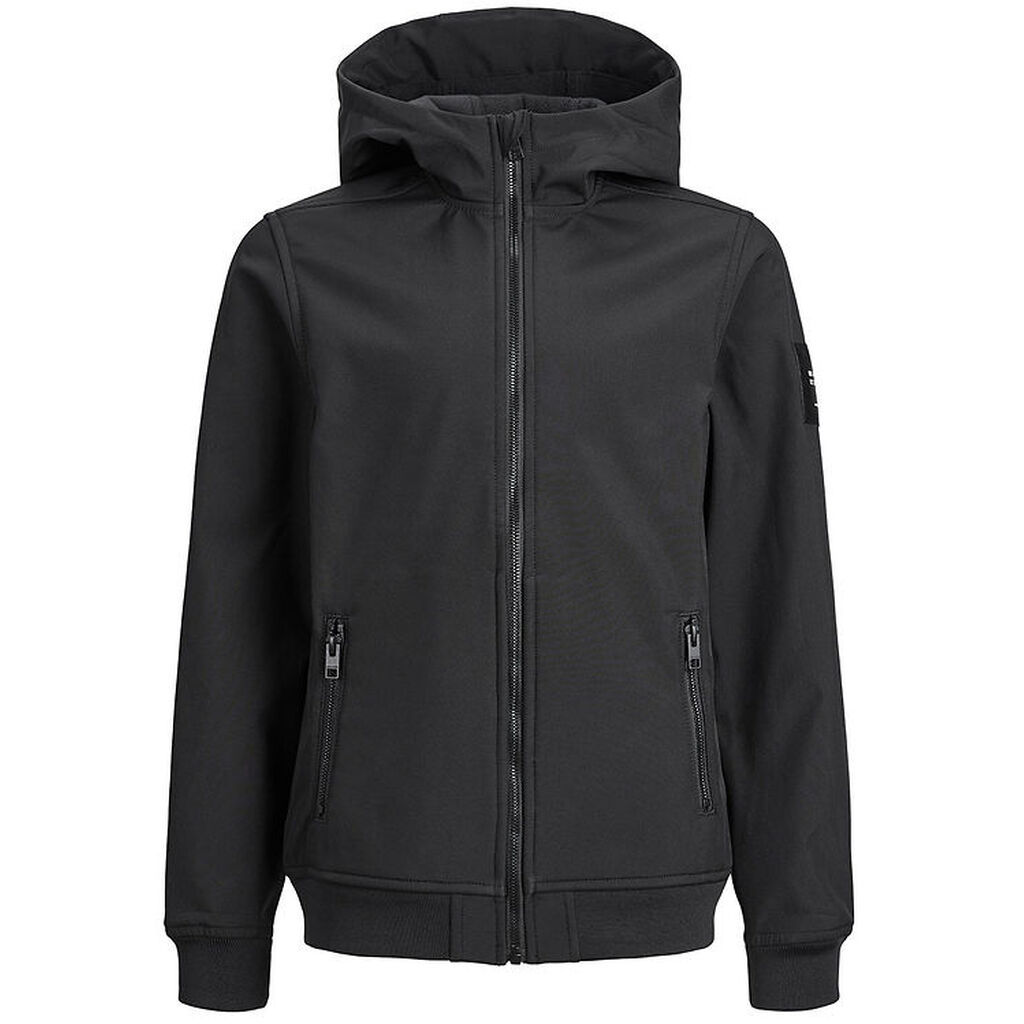 Jack & Jones Softshelljakke m. Fleece - Noos - Sort