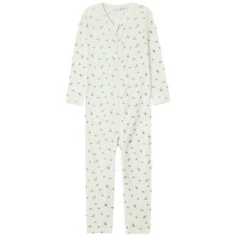 Name It Natdragt - Uld - NmfWang - Snow White/Small flowers