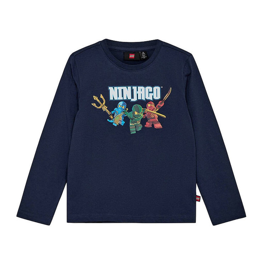 LEGOÂ® Ninjago Bluse - LWTano - Dark Navy m. Print