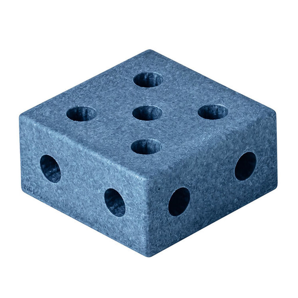 MODU Klods Firkant - 20x20x10 cm - Deep Blue