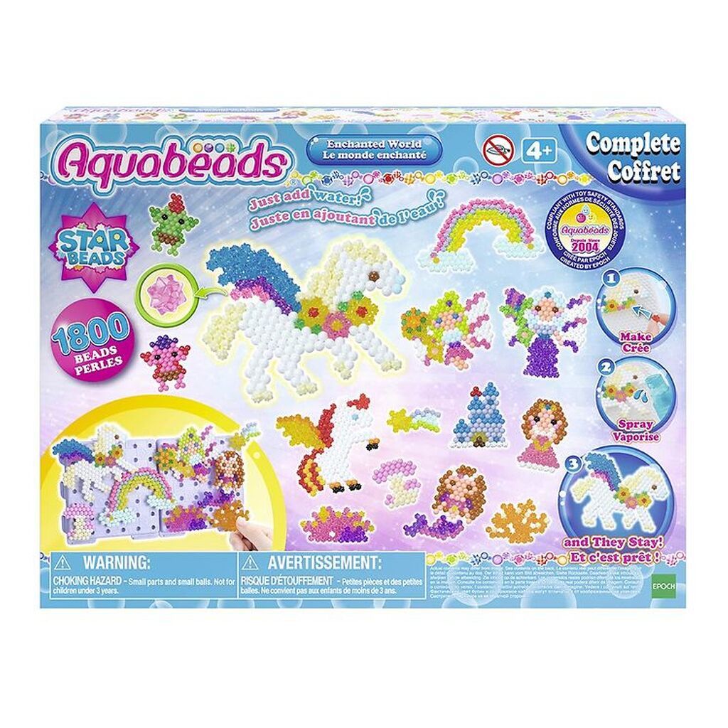 Aquabeads Perlesæt - 1800+ Stk. - Enchanted World