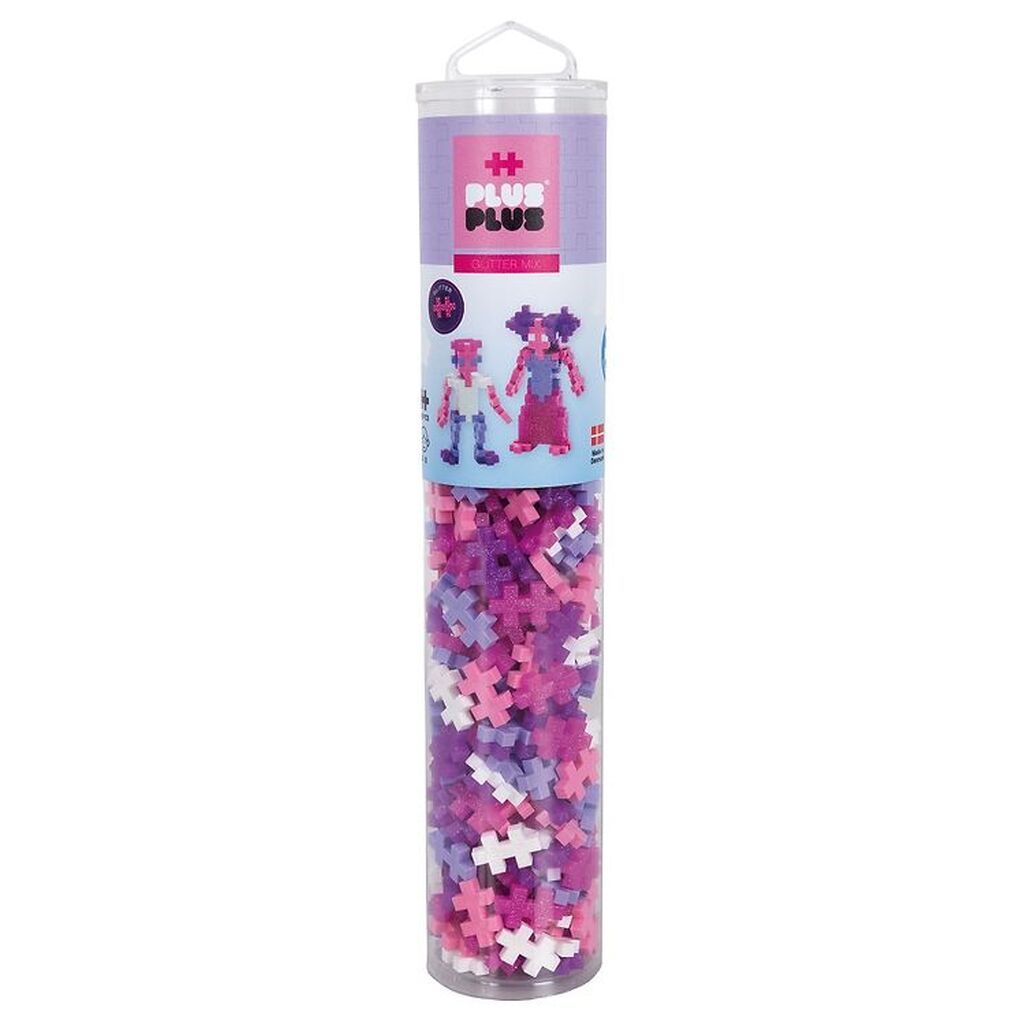 Plus-Plus Glitter - Tube - 240 Stk