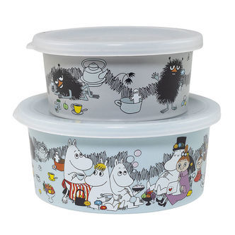 Rätt Start Snackbokse - 2-pak - Mumi - 450/250 ml - Stinky