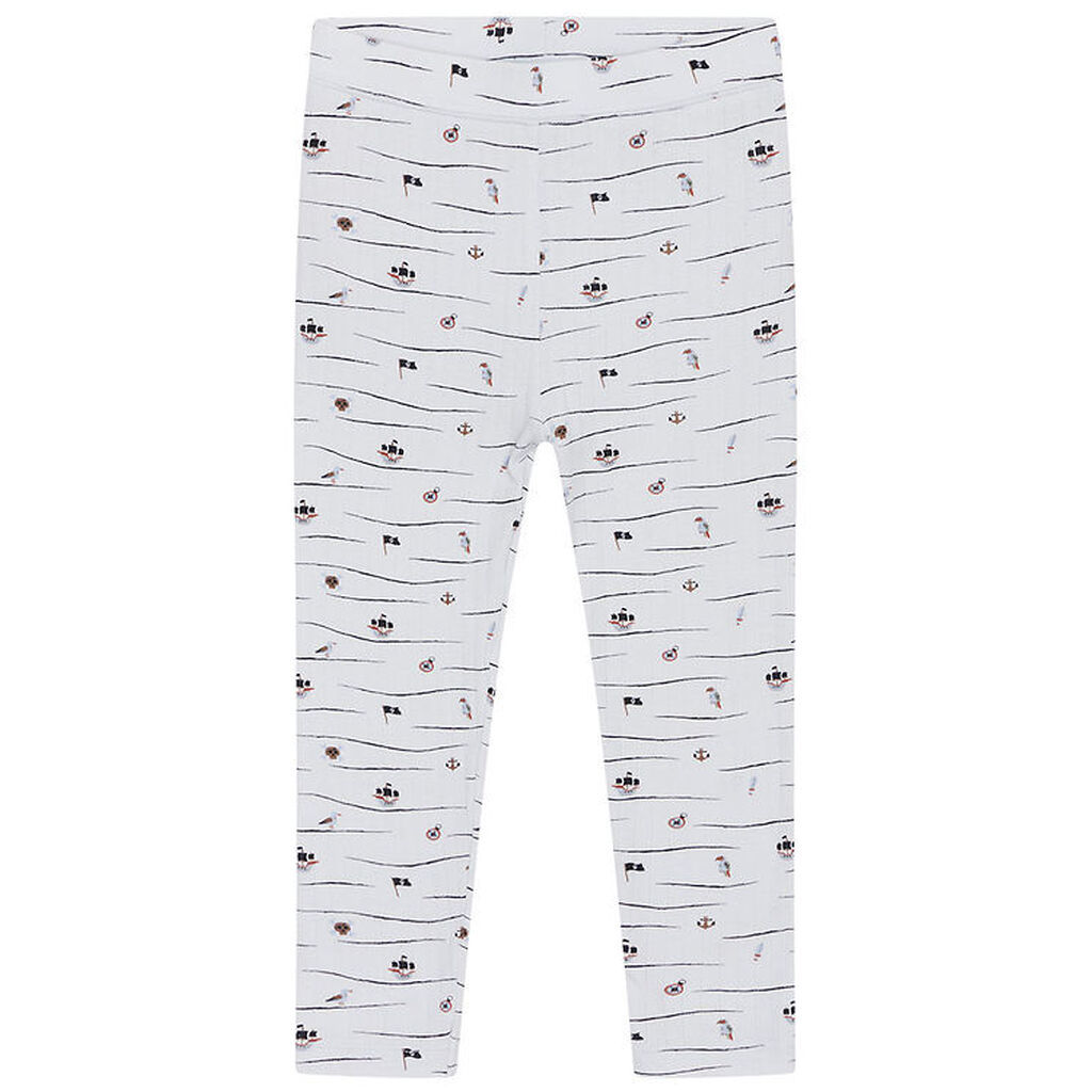 Hust and Claire Leggings - Bambus - HCLudo - Water m. Print