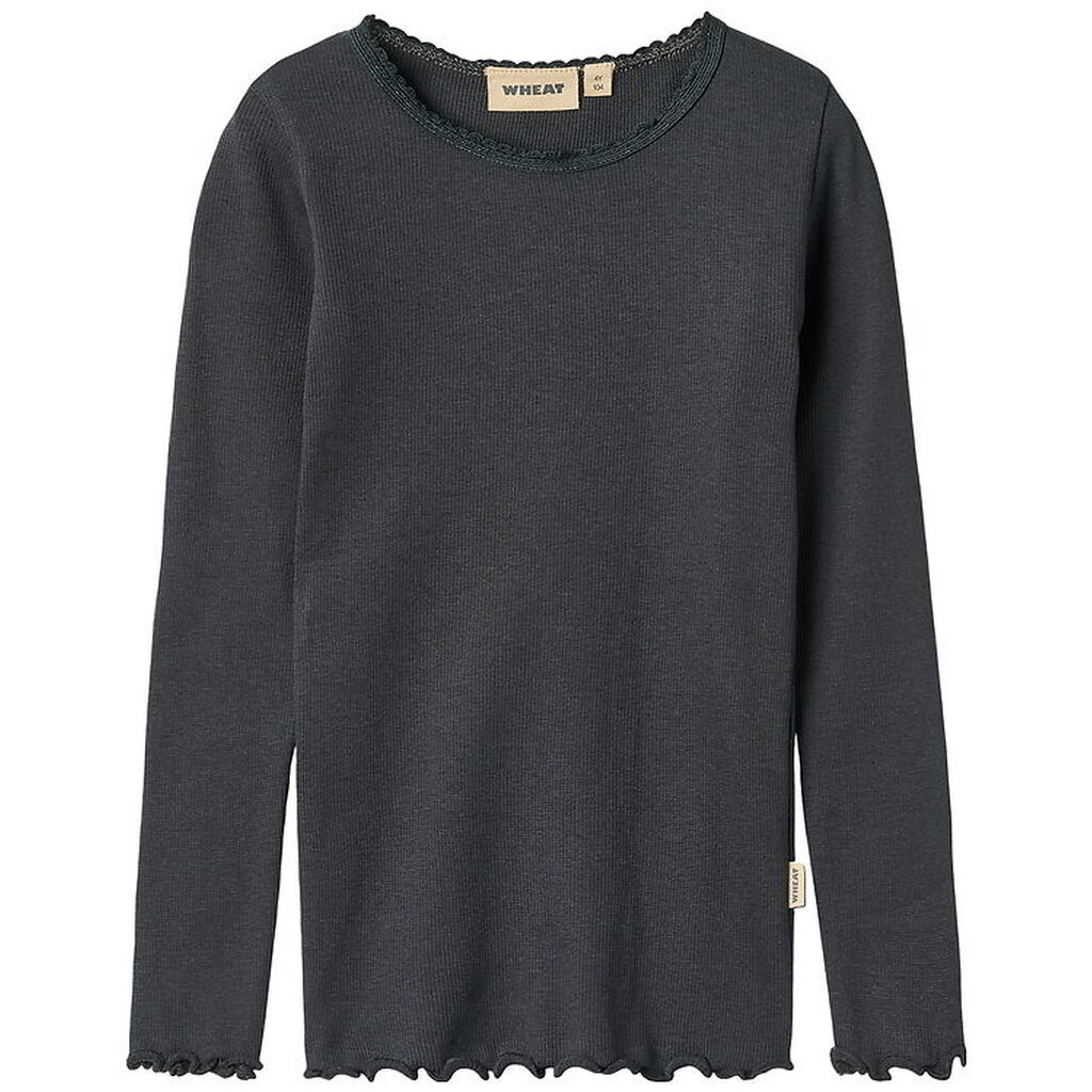 Wheat Bluse - Rib - Bomuld/Modal - Reese - Night