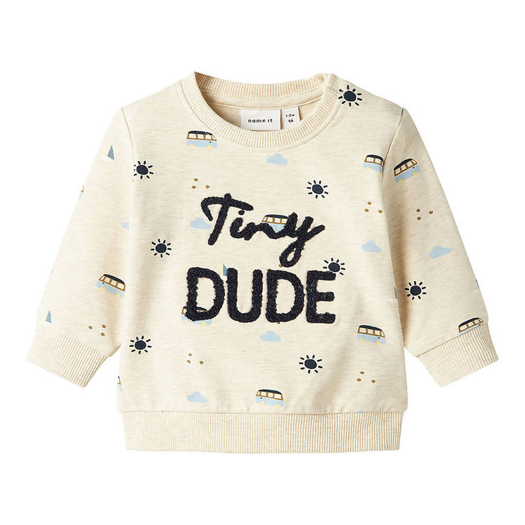 Name It Sweatshirt - NbmFris - Peyote Melange