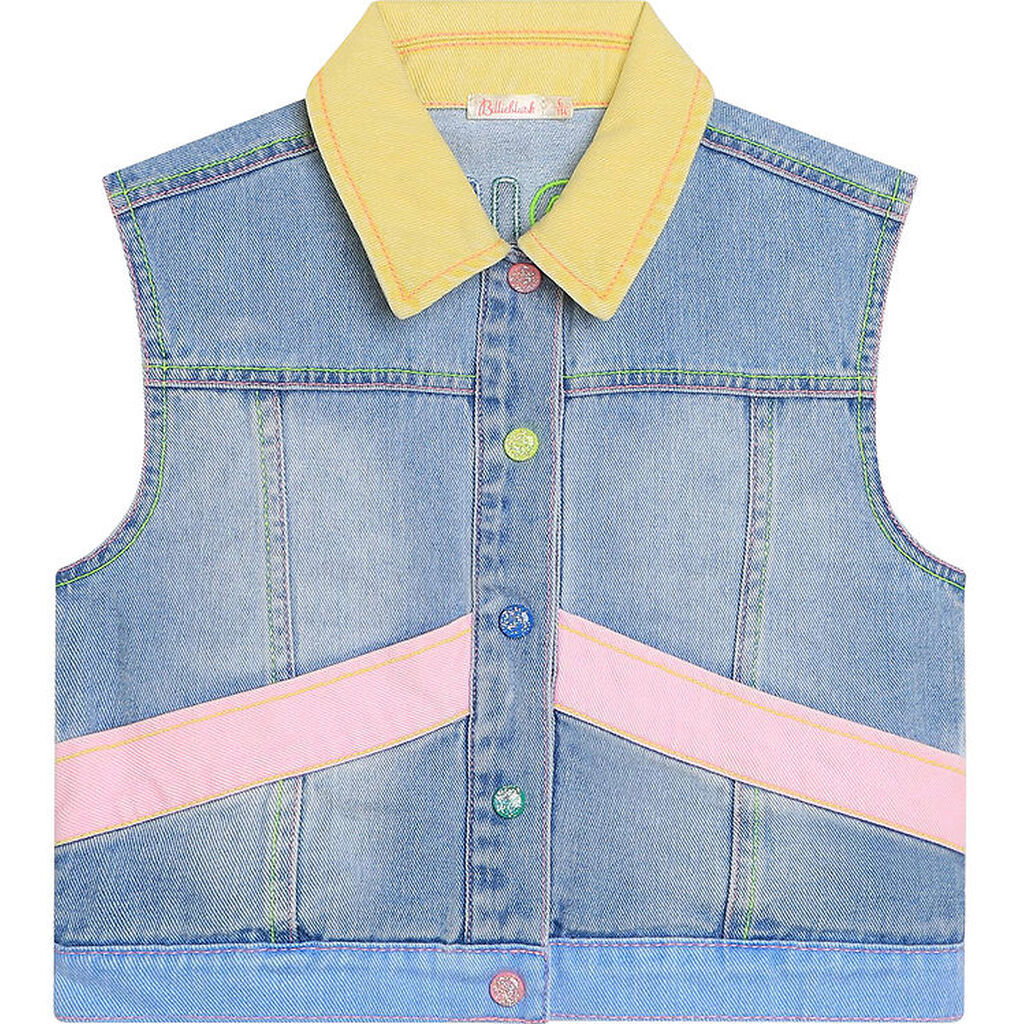 Billieblush Denimvest - Double Stone