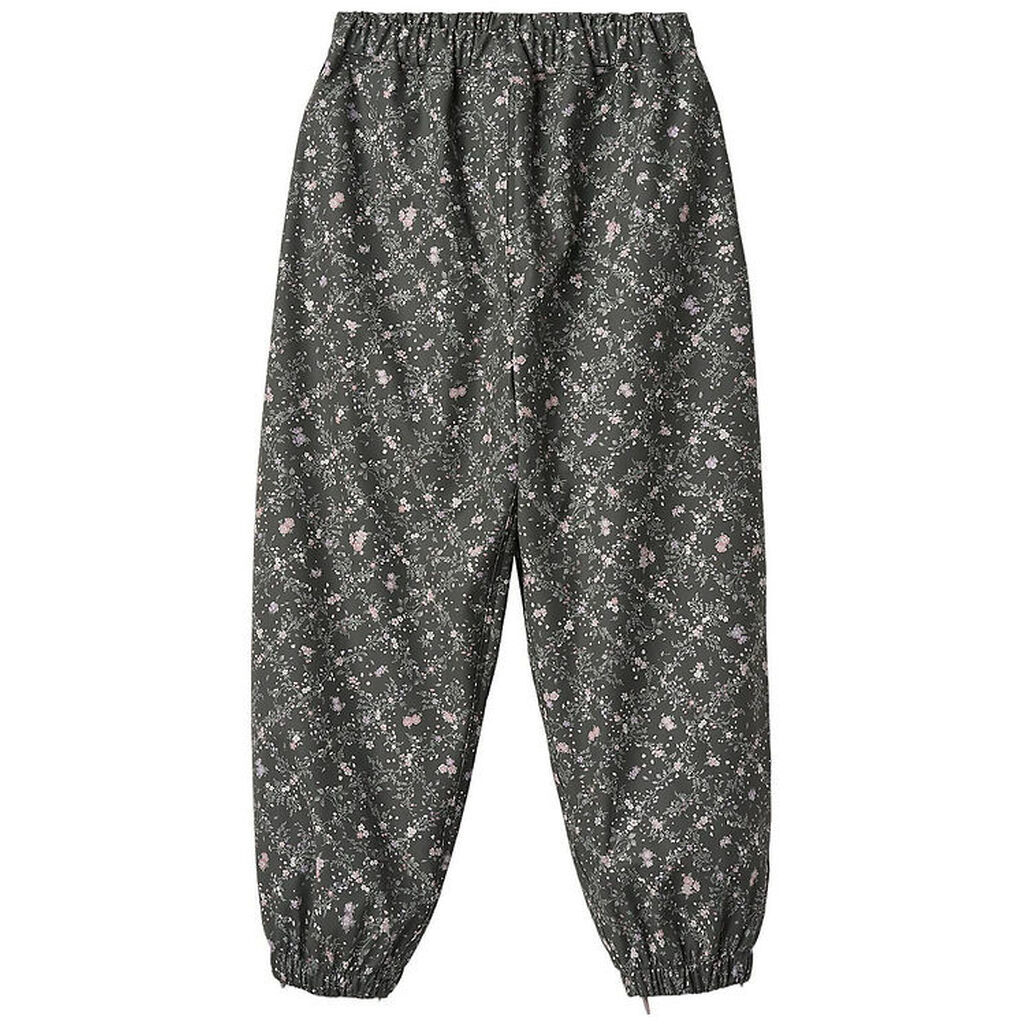 Wheat Regnbukser - PU - Olo - Forest Lake Checked Flowers