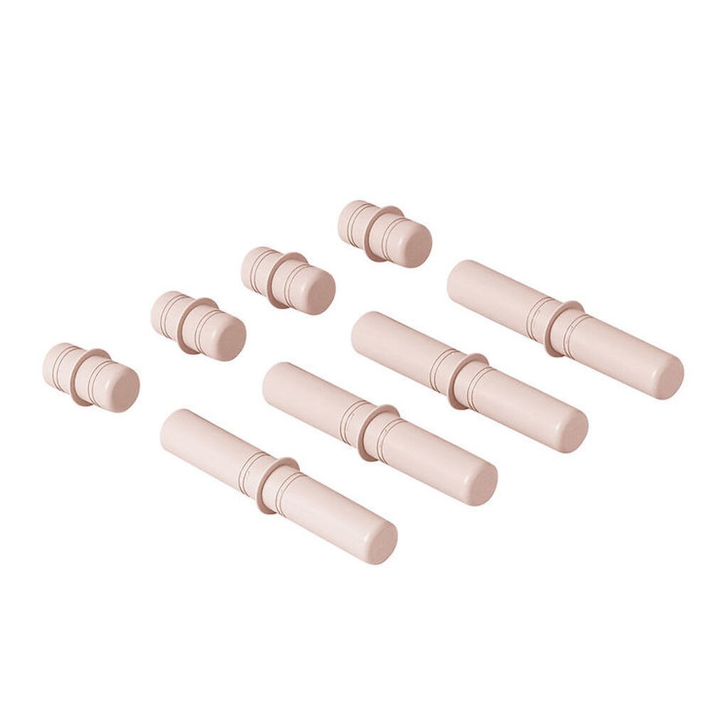 MODU Samlepinde - 8 stk - Soft Rose