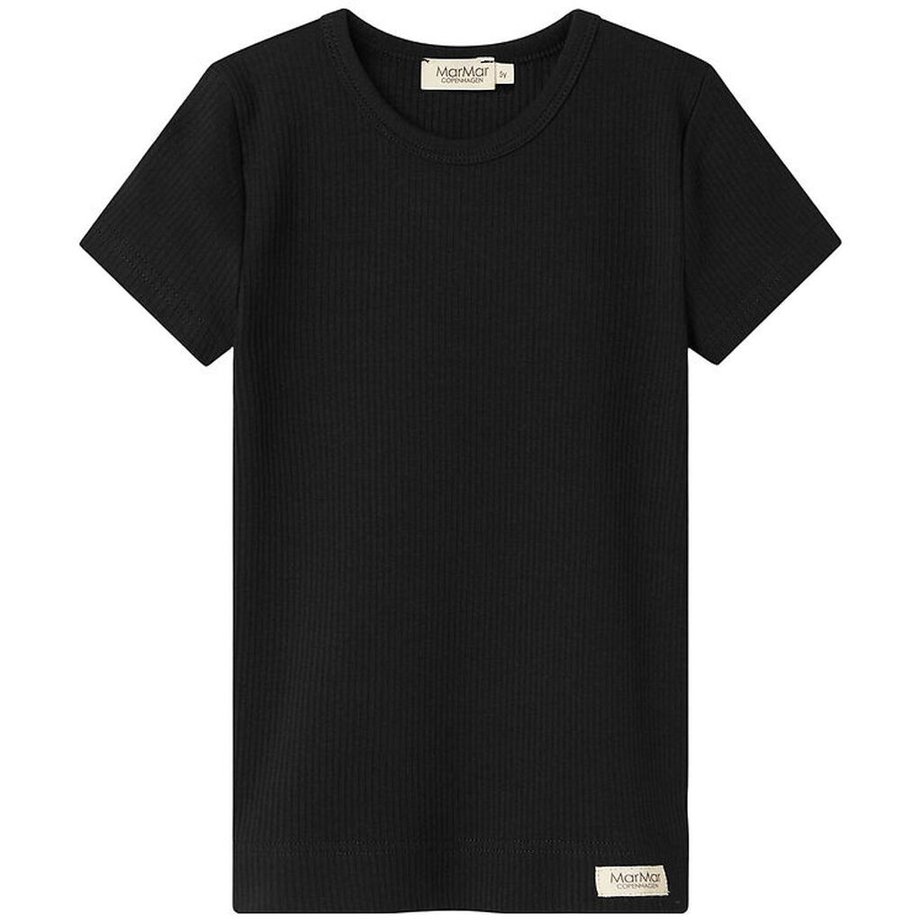 MarMar T-shirt - Rib - Modal - Noos - Sort