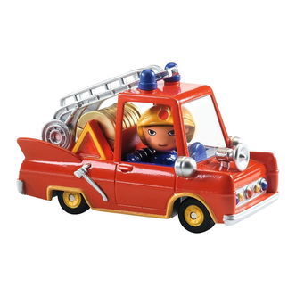 Djeco Bil - 7 cm - Crazy Motors - Little Fire Truck