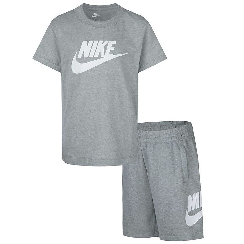 Nike Shortssæt - Shorts/T-shirt - Dark Grey Heather