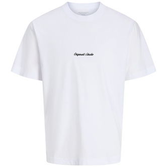 Jack & Jones T-shirt - Noos - JorNorrebro - Bright White m. Logo
