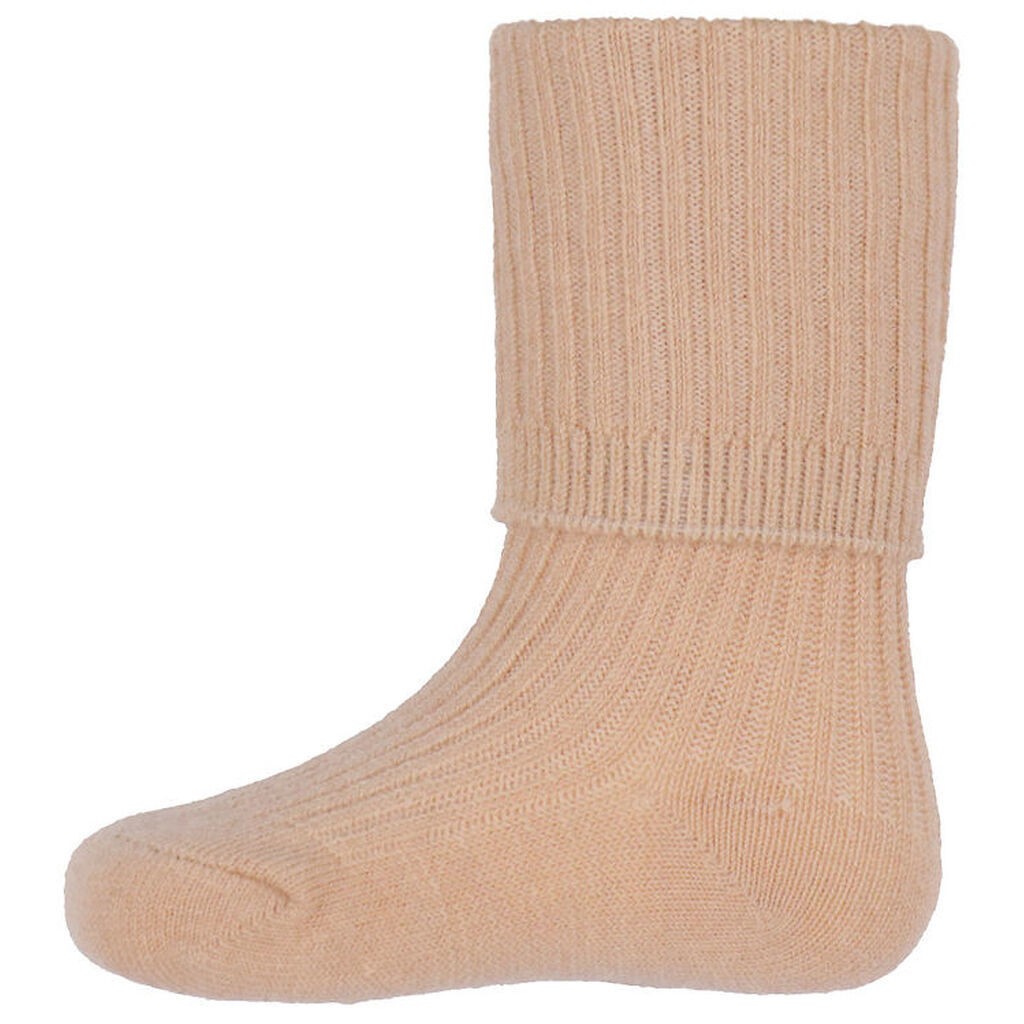 Fanga Fontana Strømper - Uld - Rib - Lana - Cameo Rose