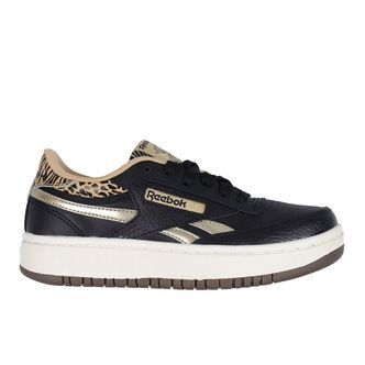 Reebok Sko - Club B Double Revenge Junior - Black/Sahara/Gold