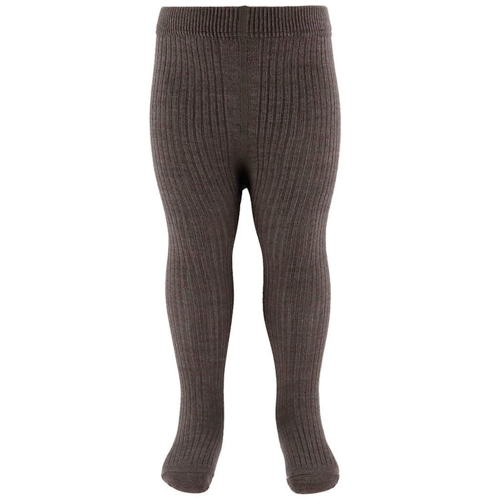 Lil' Atelier Strømpebukser - Rib - Uld - NbfRakel