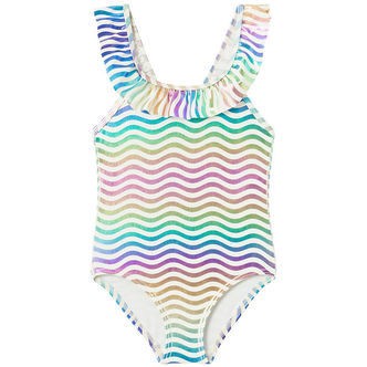 Name It Badedragt - NmfZamar - Blue Tint