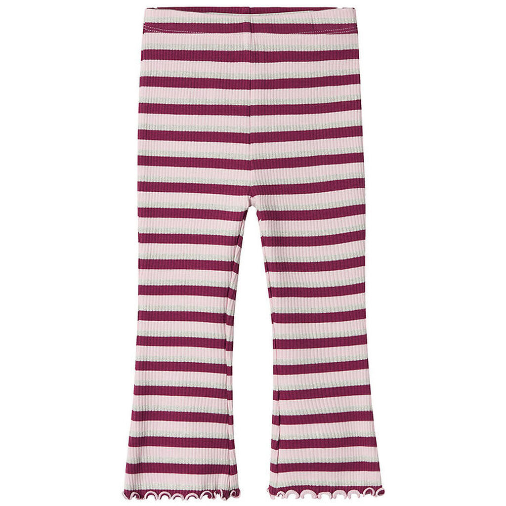 Name It Bukser - Rib - NmfBalisa - Boysenberry m. Striber/Glimme