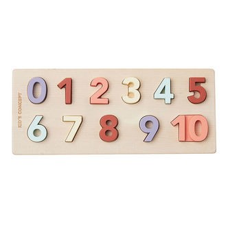 Kids Concept Puslespil - 0-10 - Træ