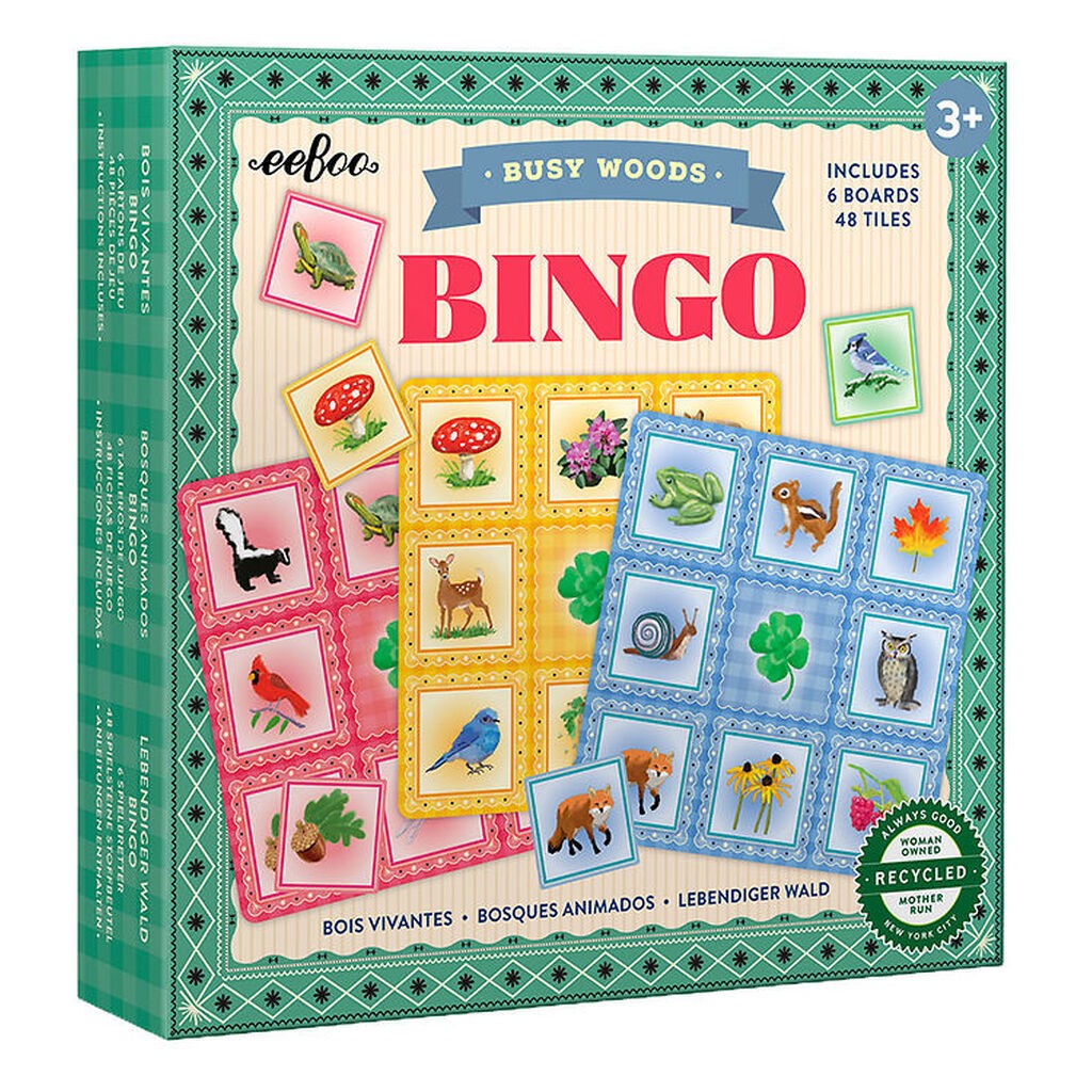 Eeboo Spil - Billedlotteri - Busy Woods