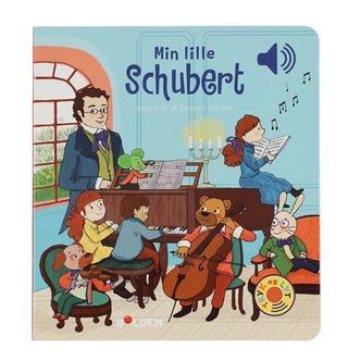 Forlaget Bolden Bog m. Lyd - Min Lille Schubert - Dansk