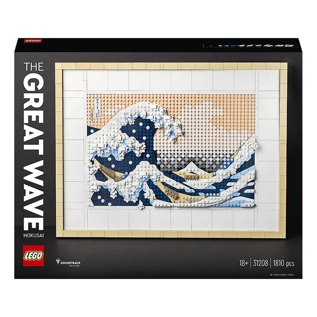 LEGOÂ® Art - Hokusai - Den store bølgen ved Kanagawa - 1810 Dele