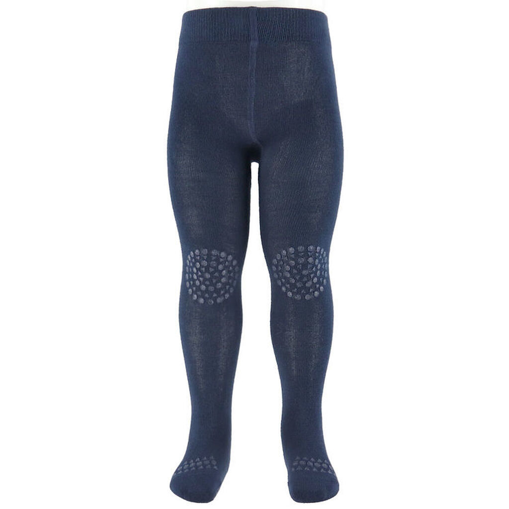GoBabyGo Skridsikre Strømpebukser - Bambus - Navy Blue