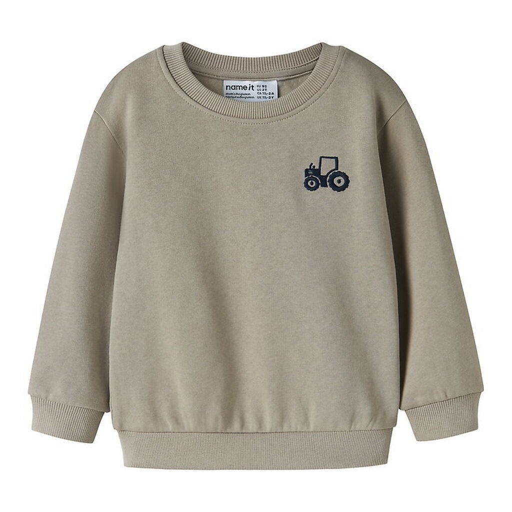 Name It Swaetshirt - NmmVallen - Vintage Khaki/Tractor