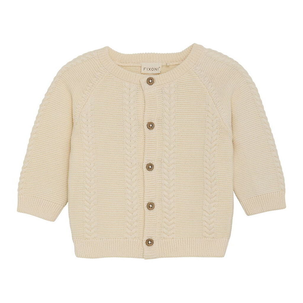 Fixoni Cardigan - Strik - Eggnog