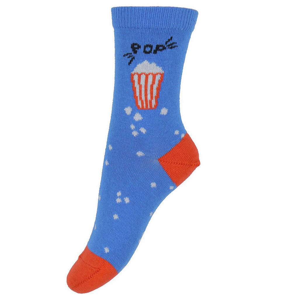 Melton Strømper - Popcorn - Super Sonic Blue