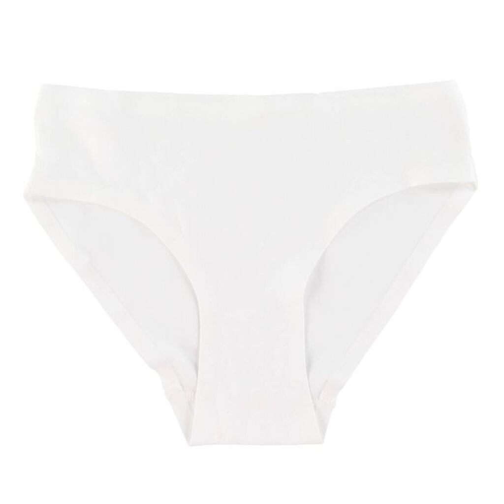 DIM Trusser - Mikrofiber - Invisifit - Hvid