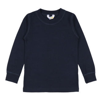 Joha Bluse - Uld - Navy