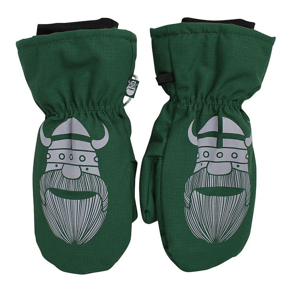 Danefæ Luffer m. Fleece - DaneSnowball - Dk Pine m. Erik