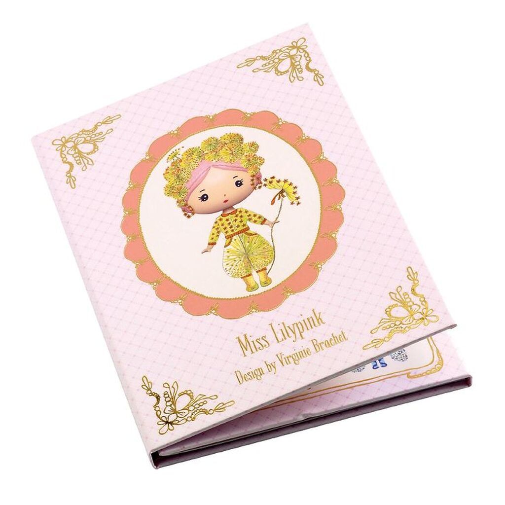 Djeco Klistermærker - 40 stk. - Miss Lilypink