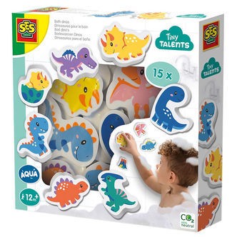 SES Creative Badefigurer I Skum - Dinoer