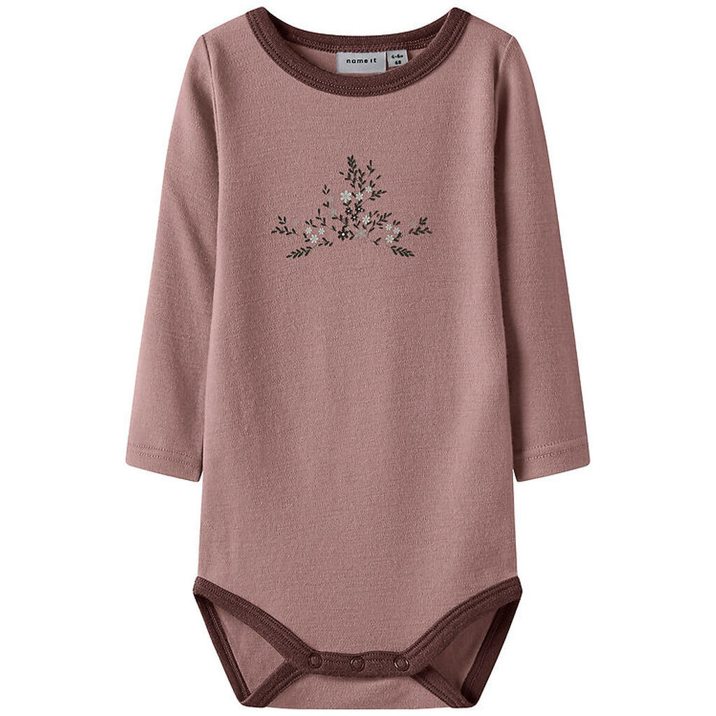 Name It Body l/æ - Uld - NbfWillow - Antler/Long Flower