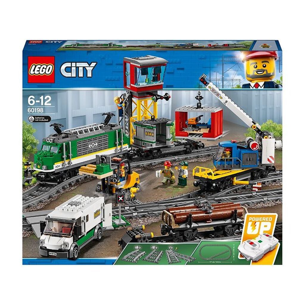 LEGOÂ® City - Godstog 60198 - Motoriseret - 1226 Dele