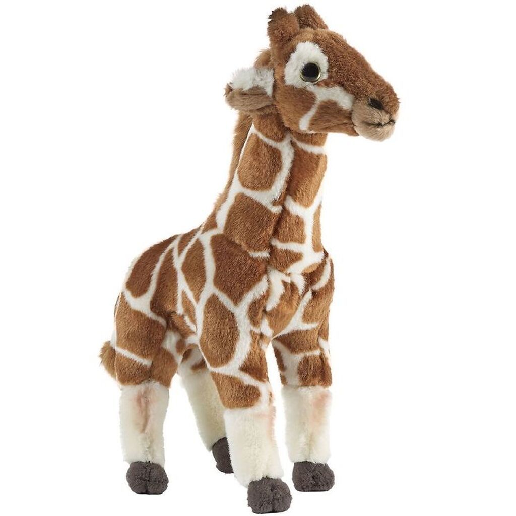 Living Nature Bamse - 30x20 cm - Giraf Medium - Brun/Hvid